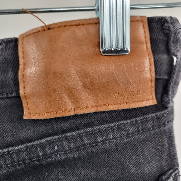 W by Waimea Black Skinny Fit Denim Jeans 5-Pockets Button Zip Fly Men Sz 28X32 - Picture 4 of 7